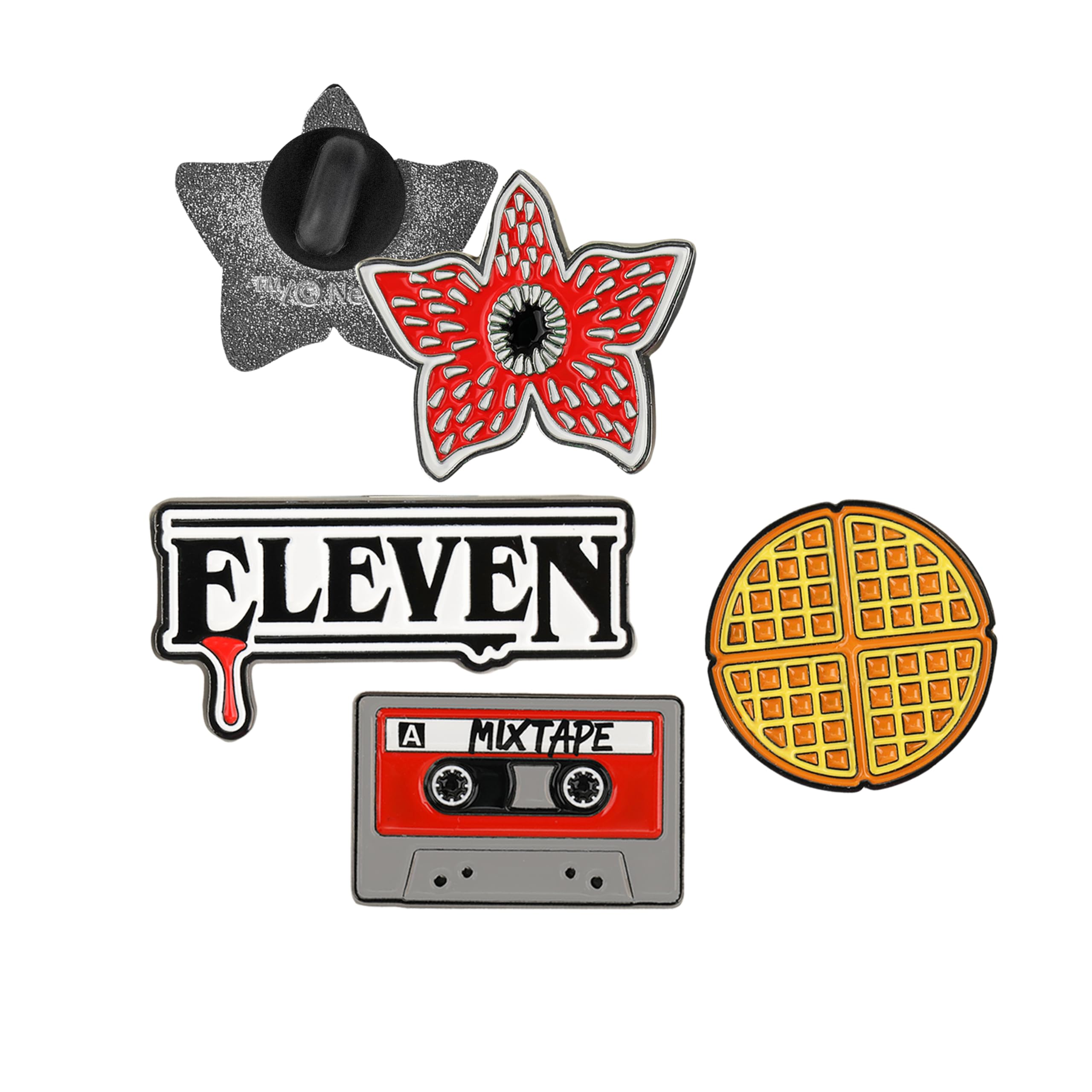 Pin set of 4 - Stranger Things Season 1