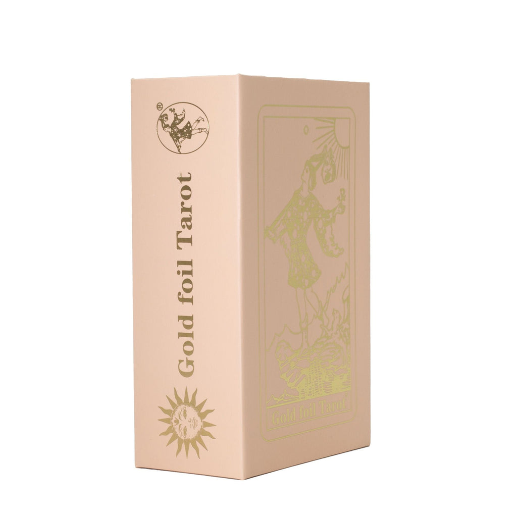 Pink Box Ruby Foil Tarot Card Gift Set - with booklet Cards & Reading Cloths