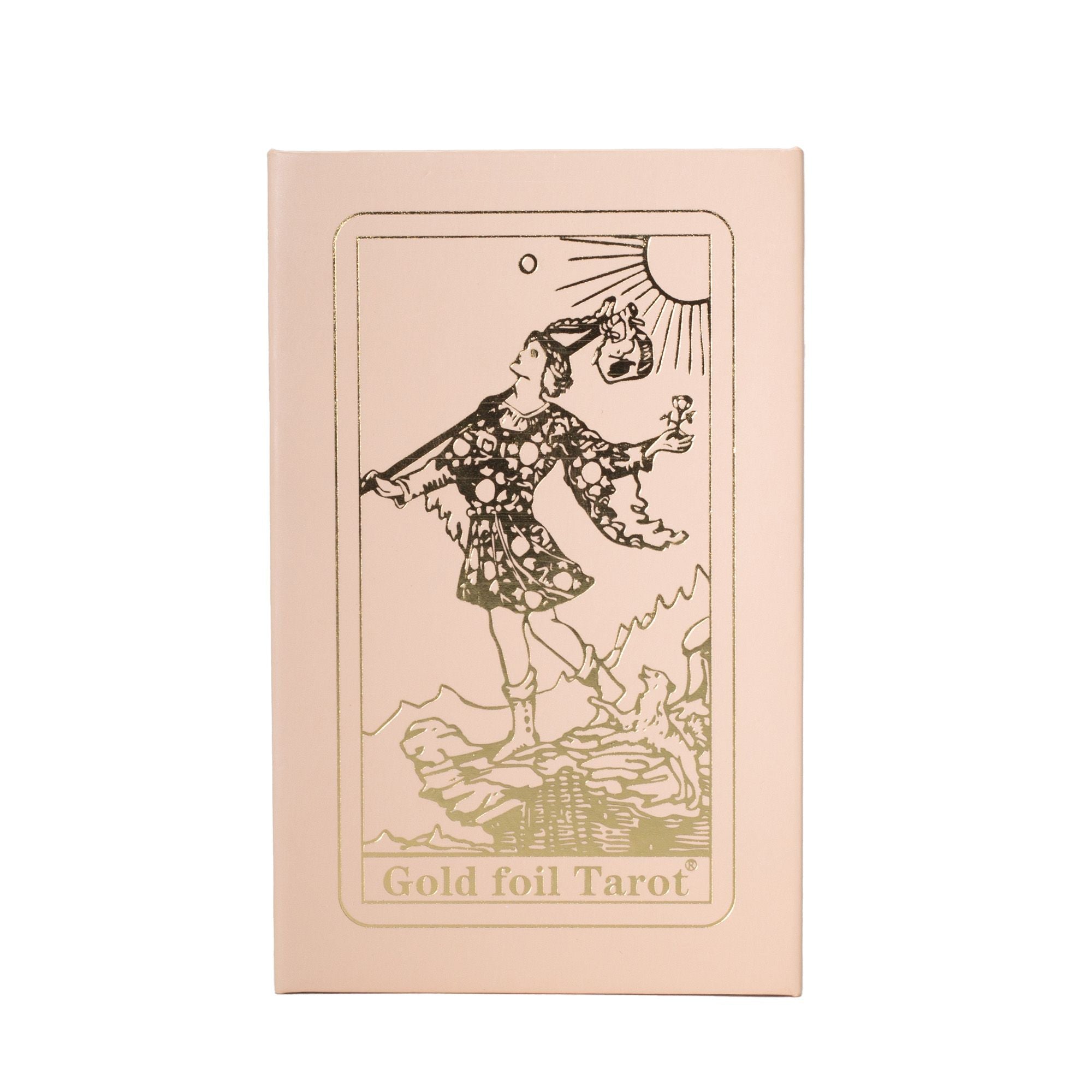 Pink Box Ruby Foil Tarot Card Gift Set - with booklet Cards & Reading Cloths