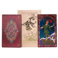 Pink Box Ruby Foil Tarot Card Gift Set - with booklet Cards & Reading Cloths