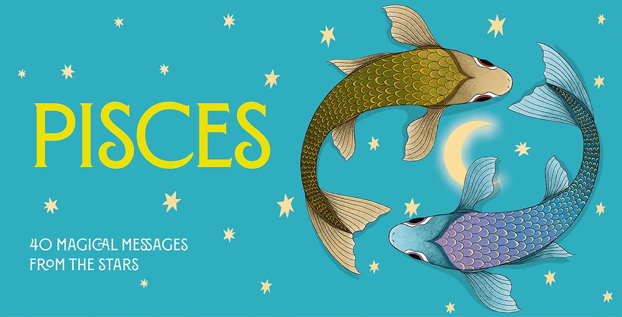 Pisces Pocket Zodiac Cards : 40 Magical Messages from the Stars - Sold by Witch, Please!