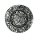Polished Aluminium Pentagram Incense Holder 11.5cm Handcrafted Holders
