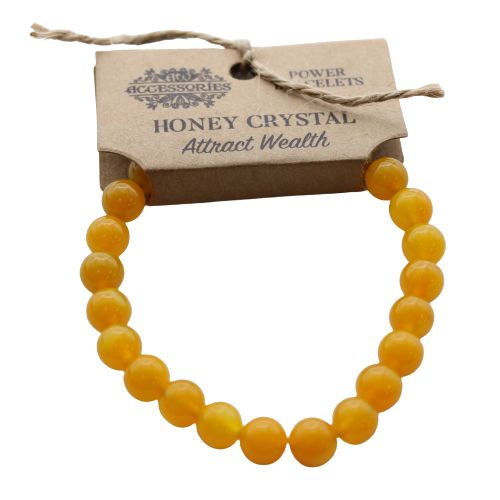 Power Bracelet - Honey Crystal Bracelets