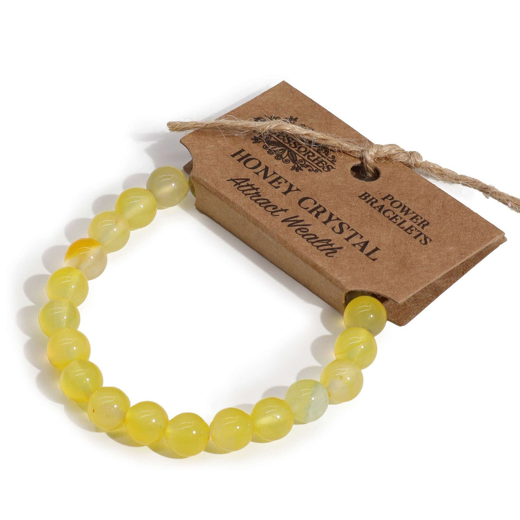 Power Bracelet - Honey Crystal Bracelets