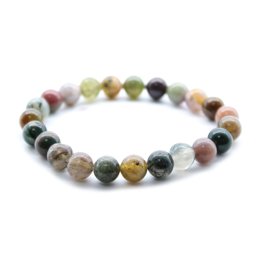 Power Bracelet - Moss Agate Bracelets