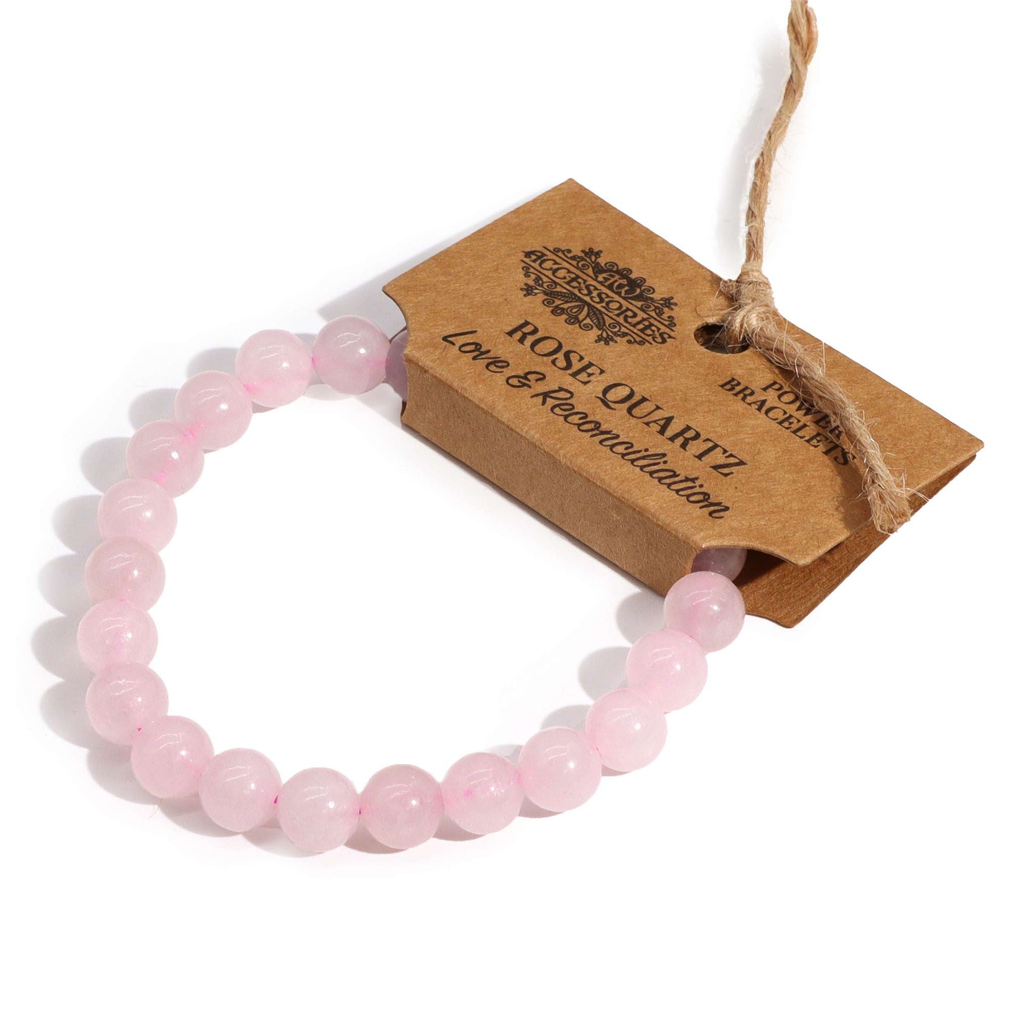 Power Bracelet - Rose Quartz Bracelets