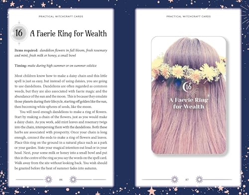 Practical Witchcraft Book & Card Deck: Includes 128-page book 52 cards and a spell chart Paperback / softback Tarot