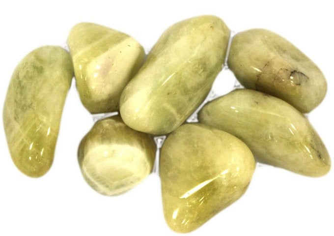 L Tumble Stones - Prasiolite From Witch, Please!