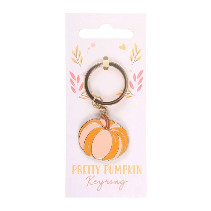 Pretty Pumpkin Keyring