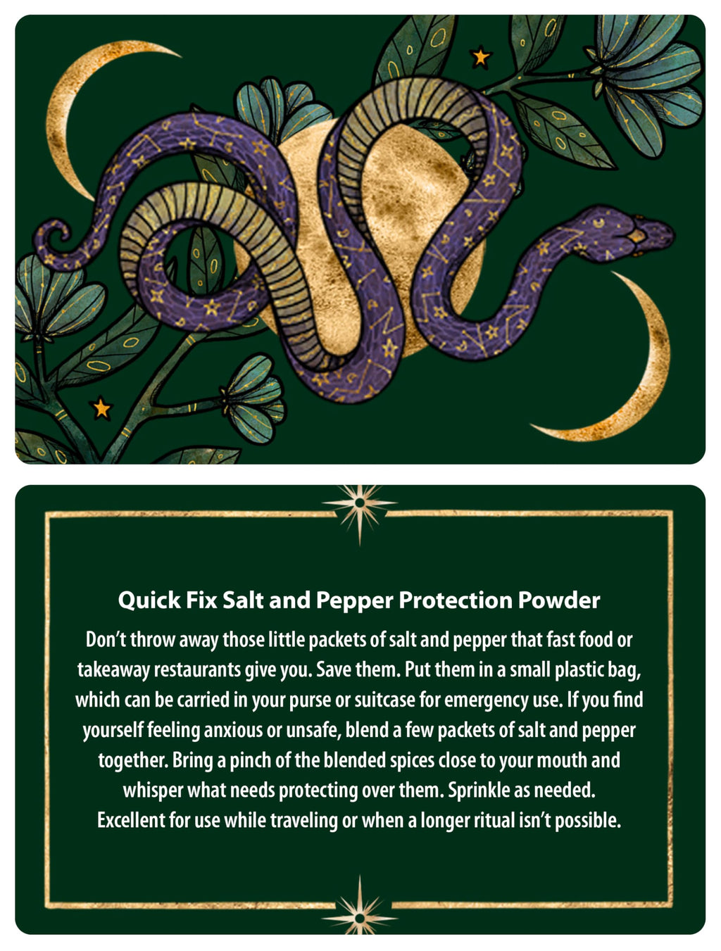 Protection Spells : 36 Cards for Magical Self-Defense (36 Full-Color Cards)