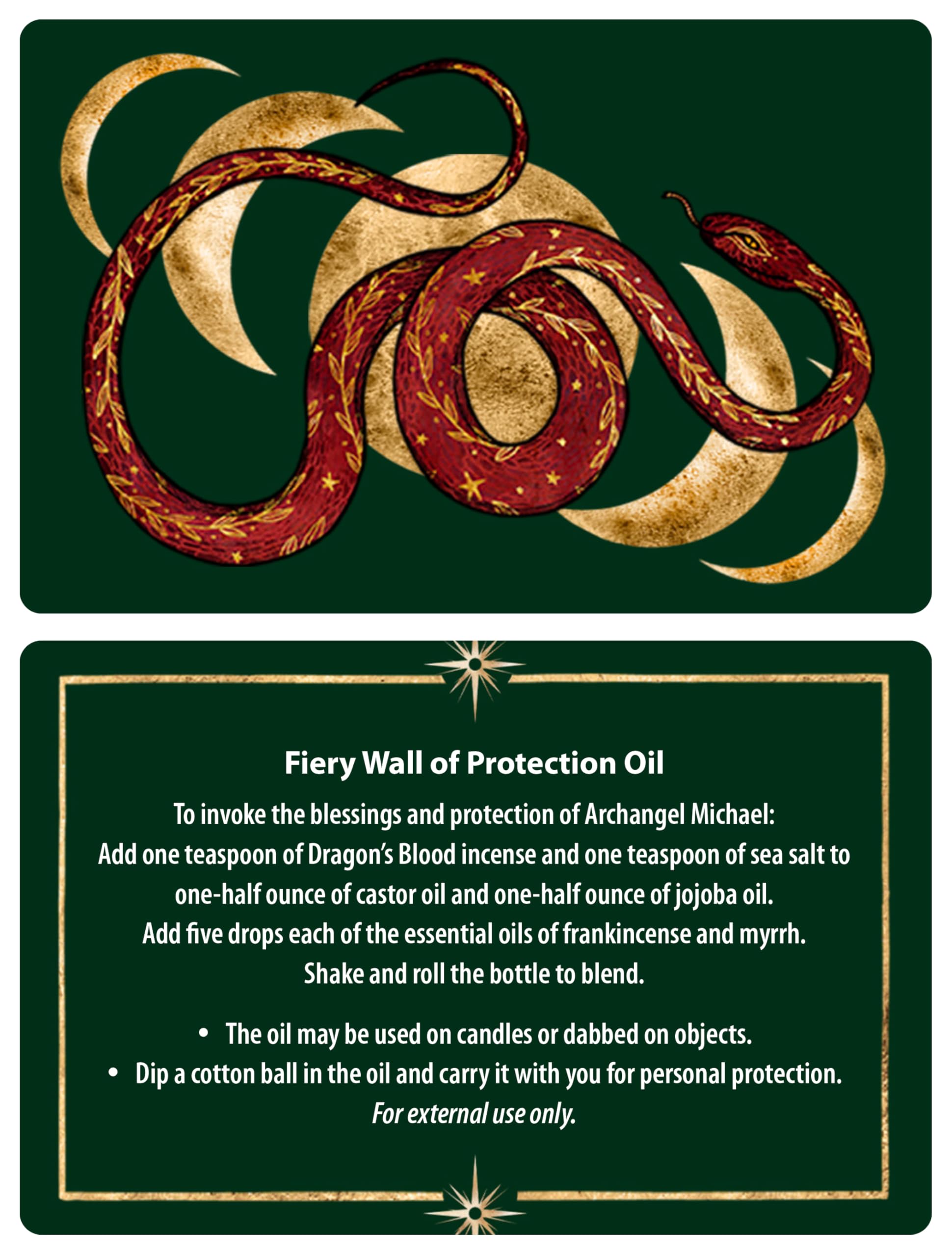Protection Spells : 36 Cards for Magical Self-Defense (36 Full-Color Cards)