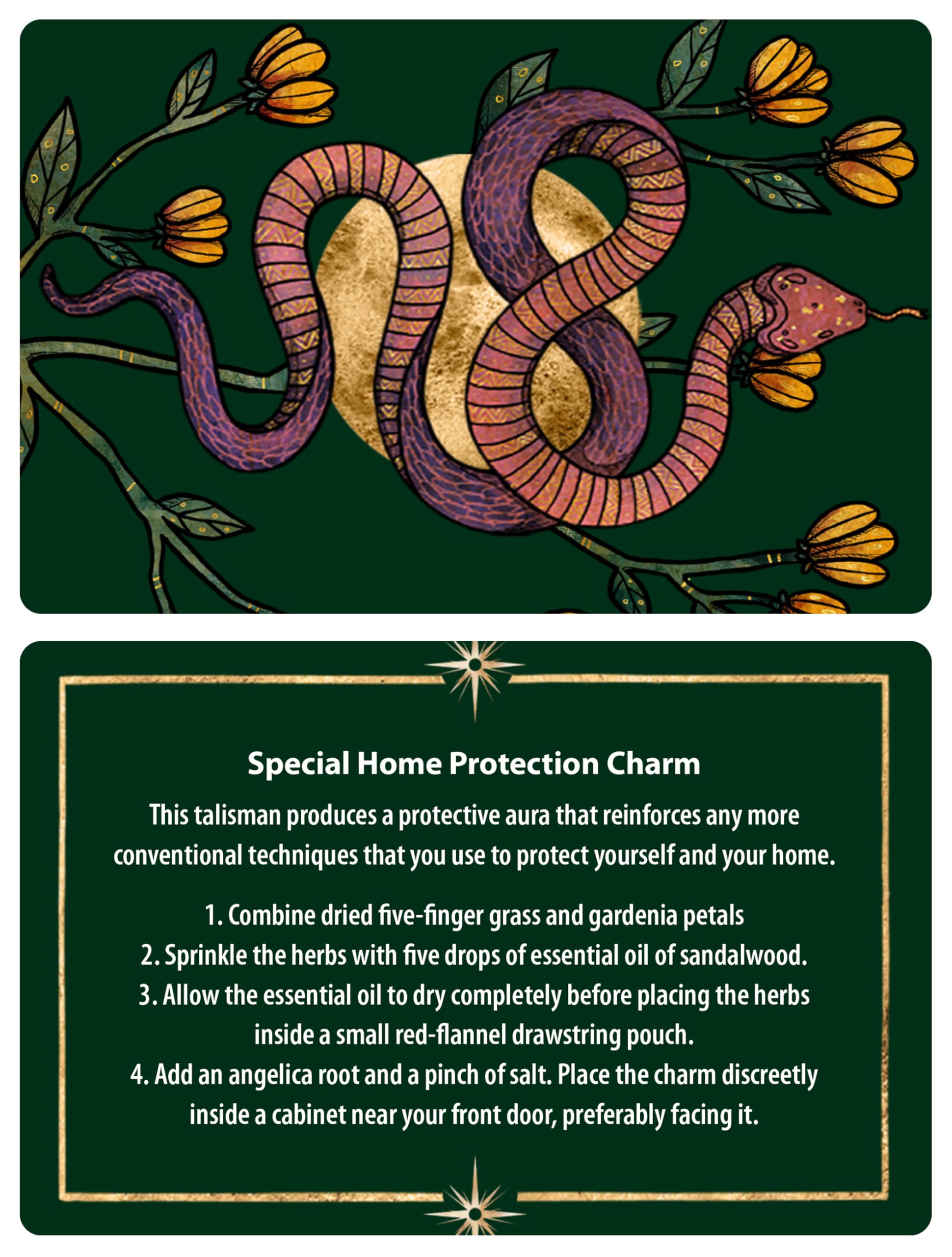 Protection Spells : 36 Cards for Magical Self-Defense (36 Full-Color Cards)