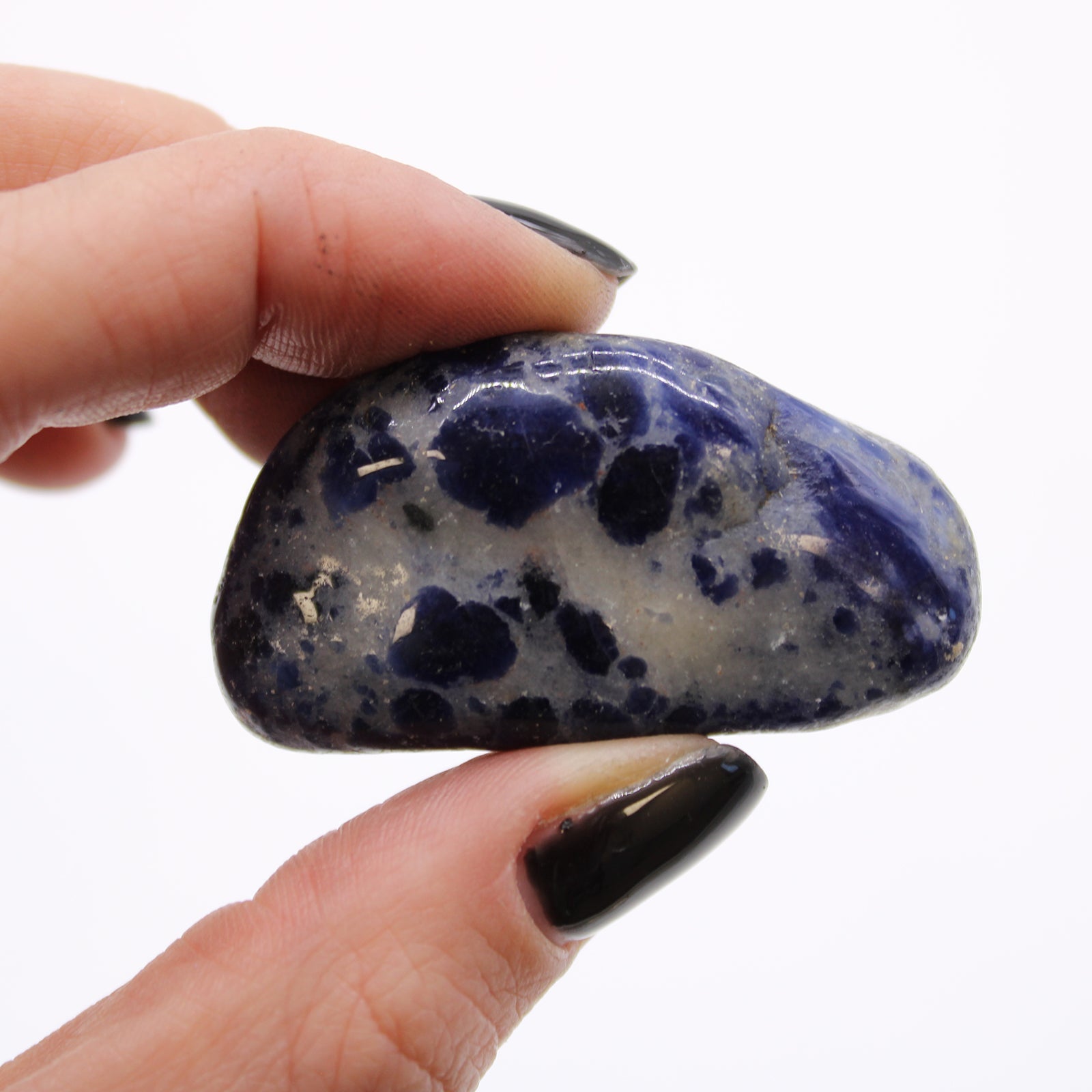 Medium African Tumble Stones - Sodalite - Pure Blue From Witch, Please!