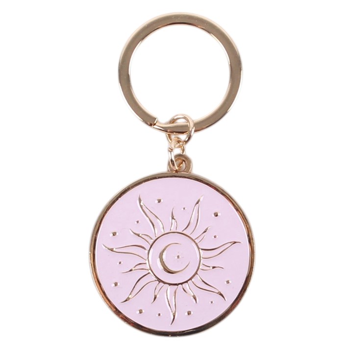 Purple Sun Keyring