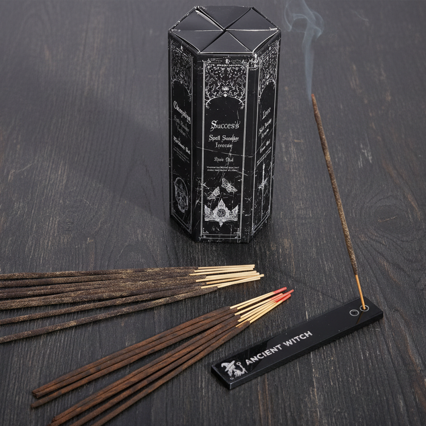 Pyramid Shape Display Incense - Set of 5 Ancient Witch Scents & Spells Spell