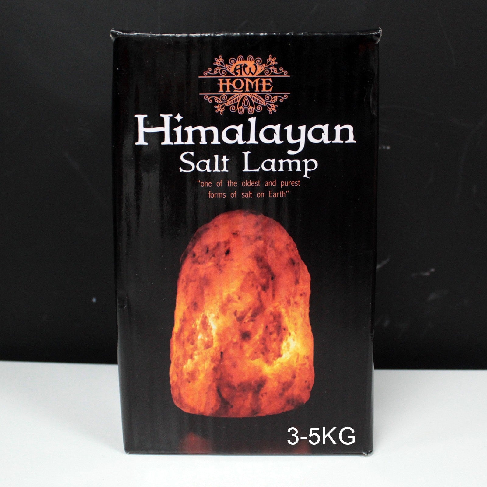 Quality Natural Salt Lamp - & Base apx 3-5kg From Witch, Please!