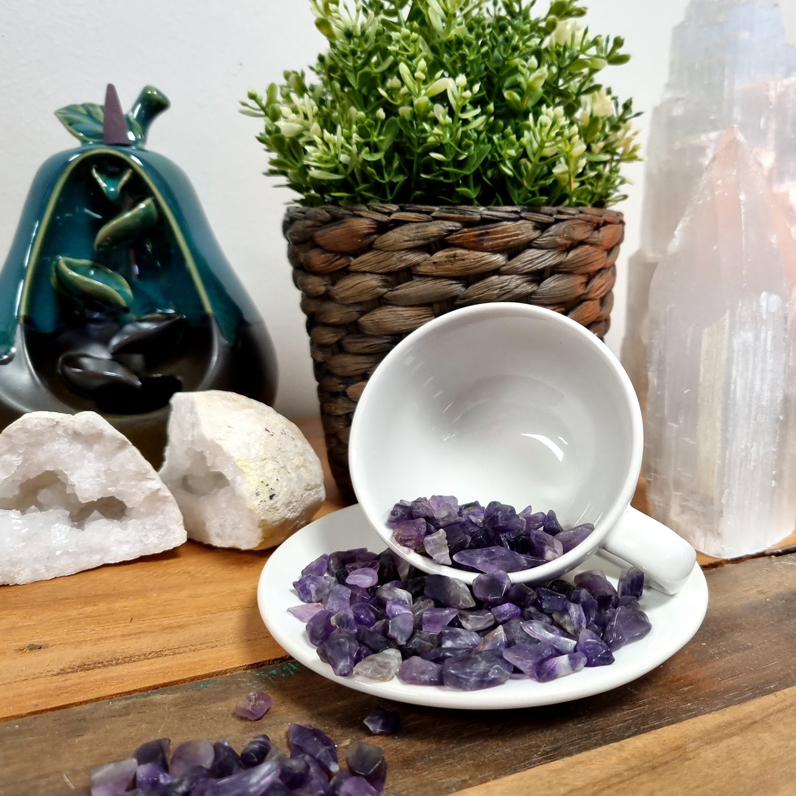 Rainbow Moon Chips Gemstone Chips Bulk - 1KG From Witch, Please!