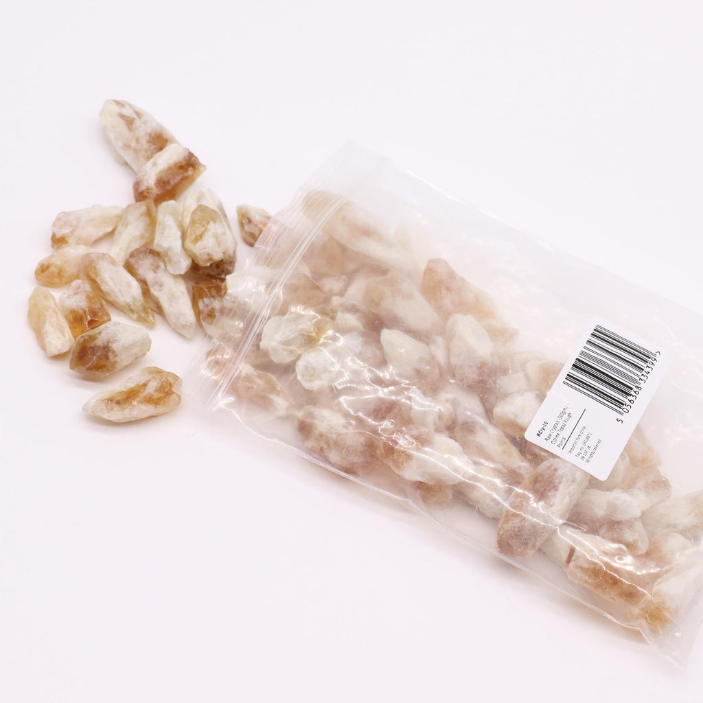 Raw Crystals (500gm) - Citrine Rough Points From Witch, Please!