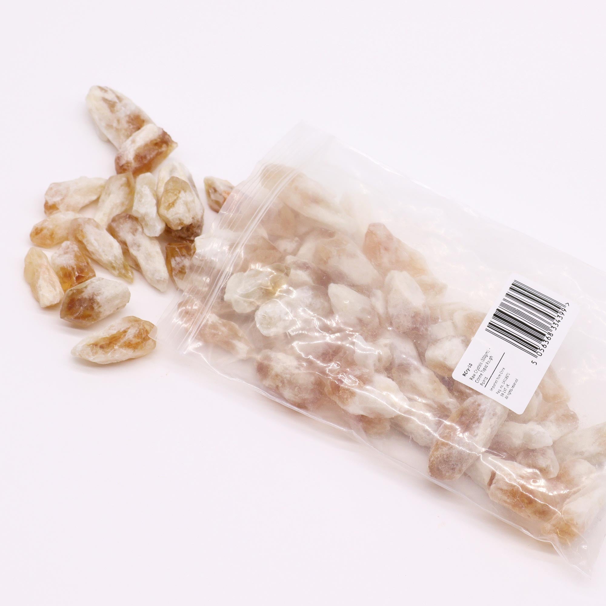 Raw Crystals (500gm) - Citrine Rough Points From Witch, Please!