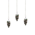 Raw Gemstone Pendulum - Moss Agate From Witch, Please!