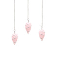 Raw Gemstone Pendulum - Rose Quartz From Witch, Please!