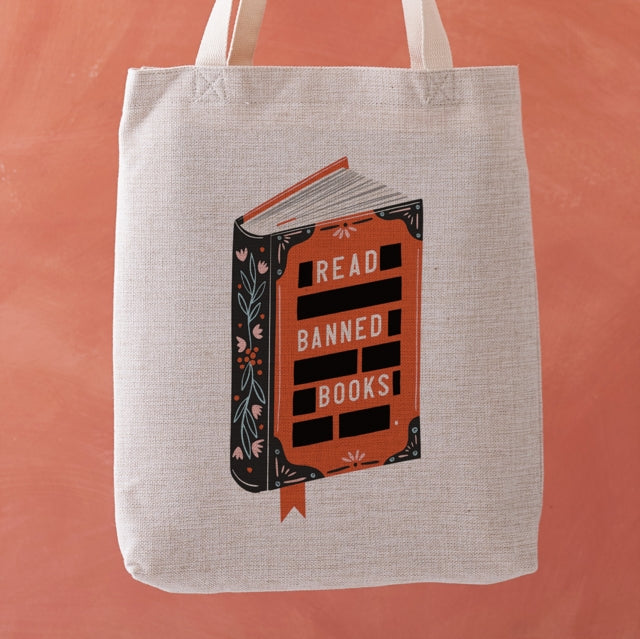Read Banned Books Book Illustration Tote Bag Bags