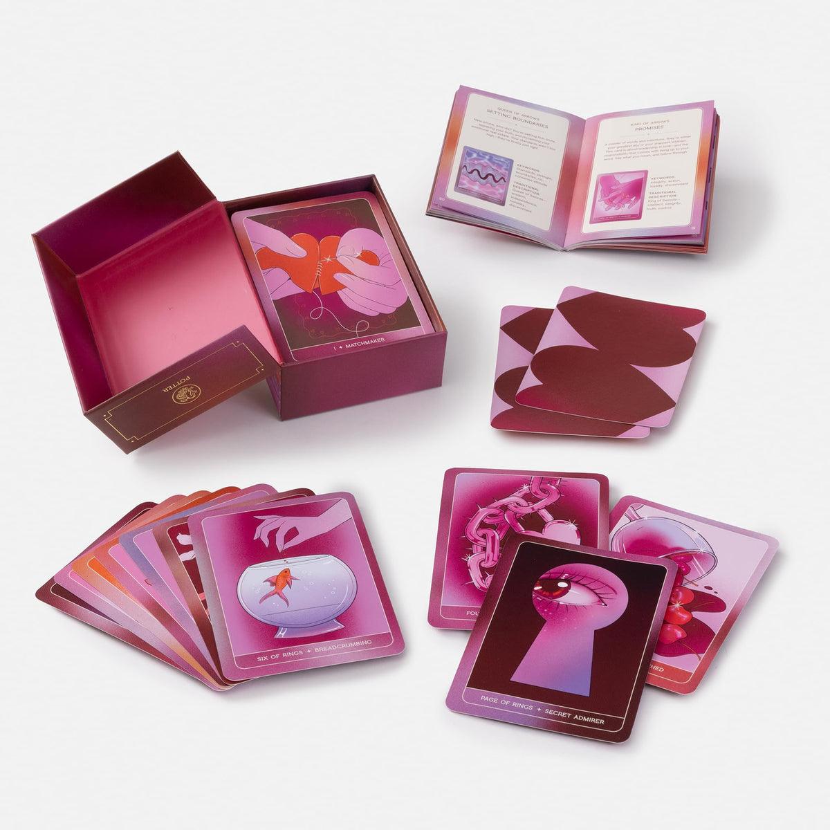Ready for Love Tarot : A 78-Card Deck and Guidebook. A Modern Love and Romance Deck