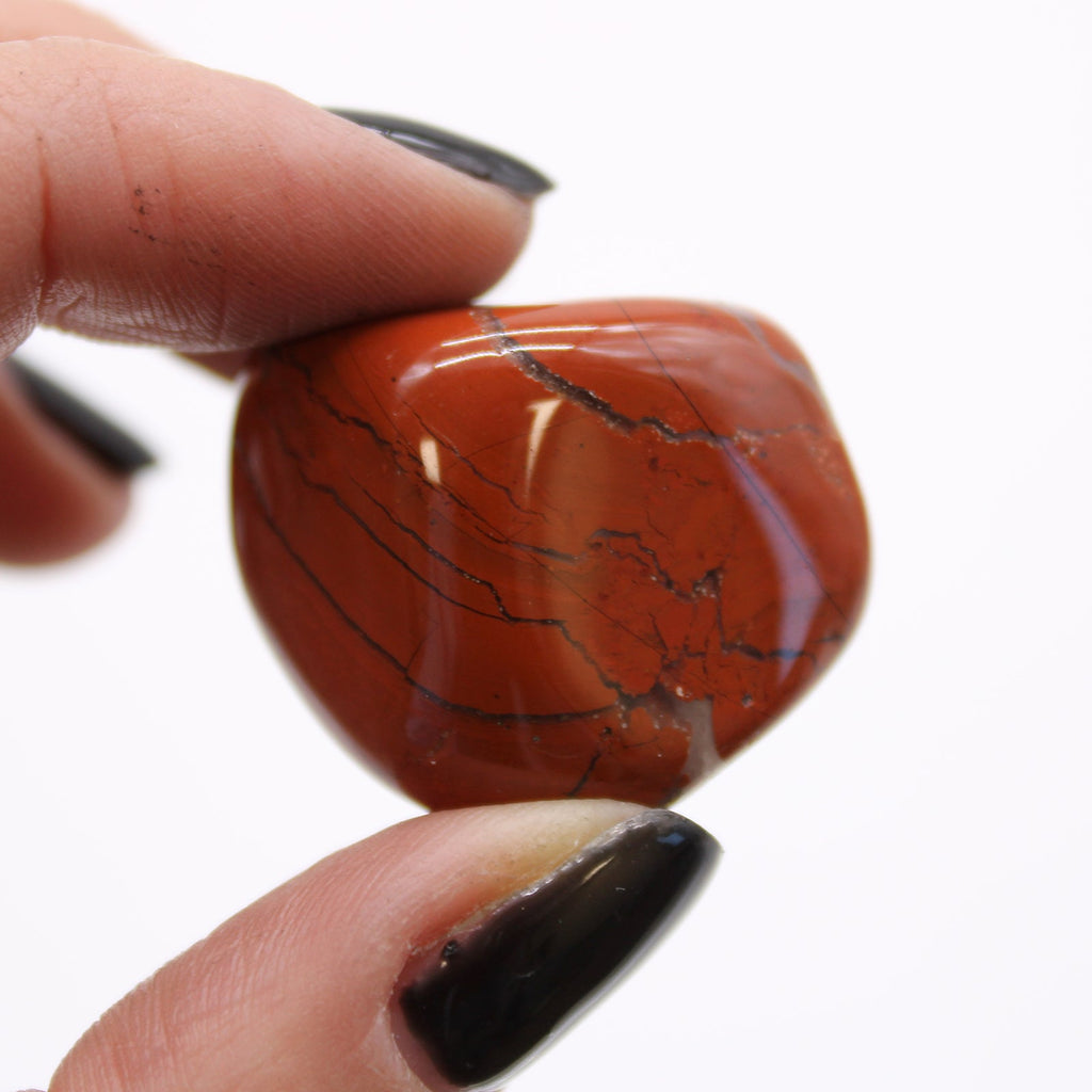 Medium African Tumble Stones - Jasper - Red From Witch, Please!