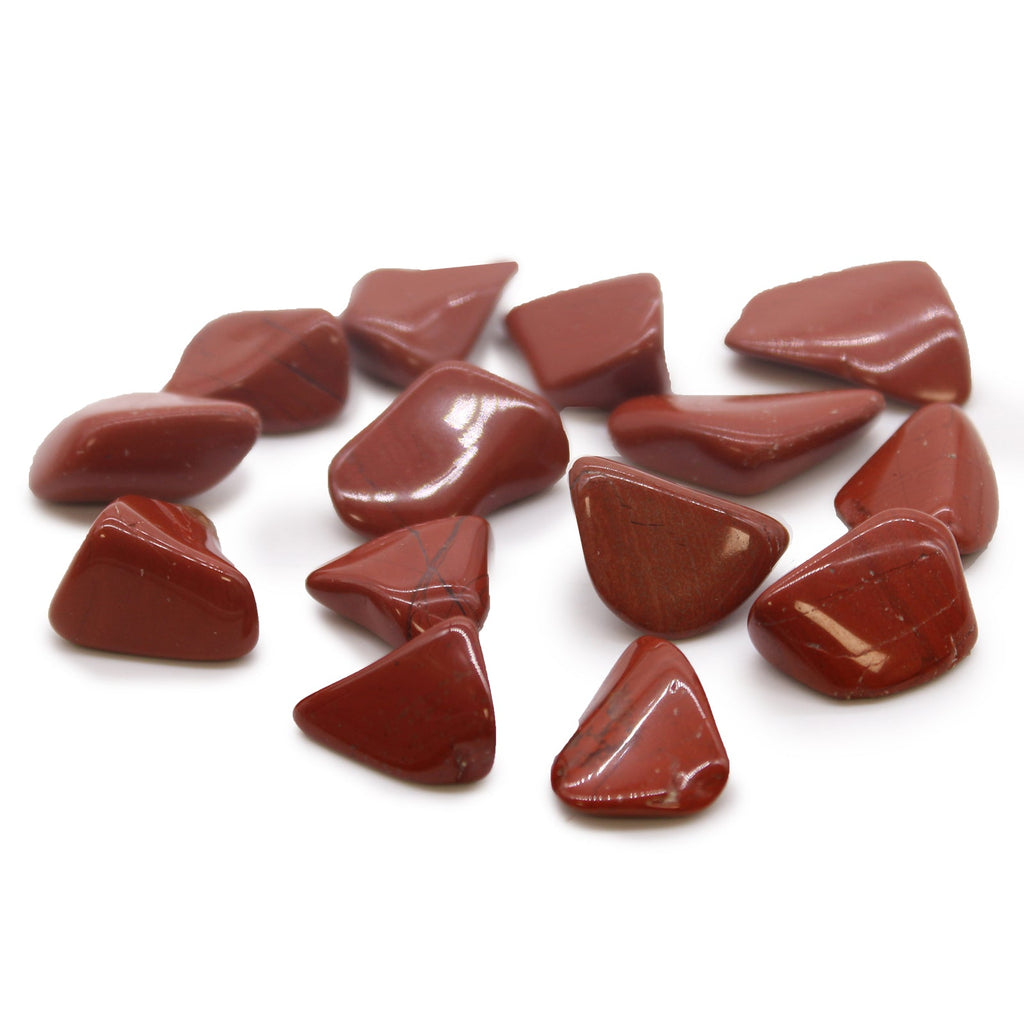 M Tumble Stone - Jasper - Red From Witch, Please!