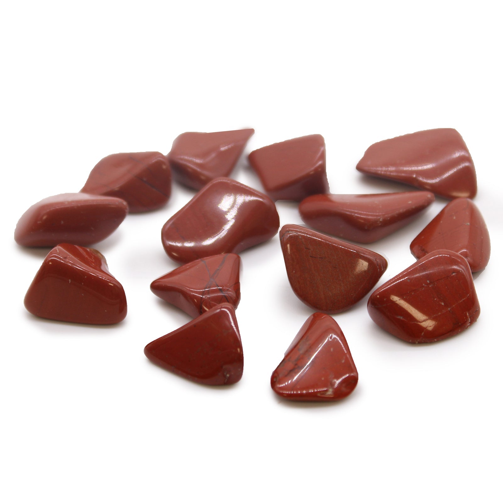 M Tumble Stone - Jasper - Red From Witch, Please!