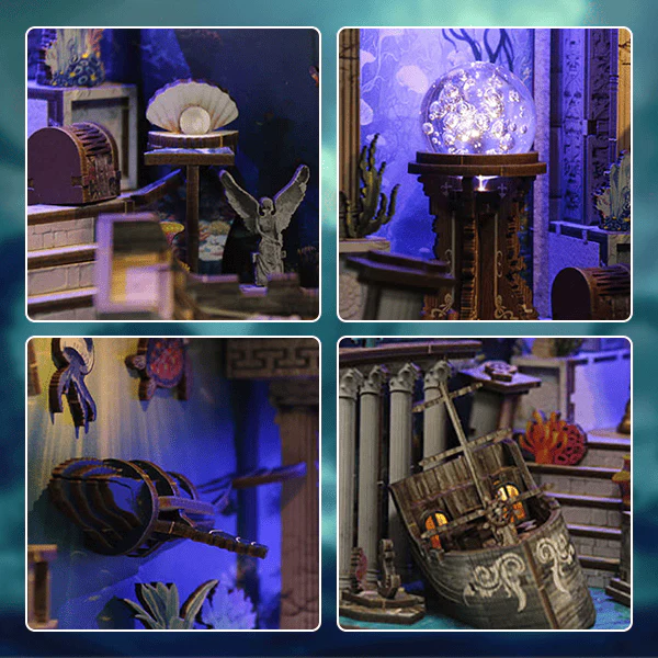 Riddle on the Seabed Book Nook Game