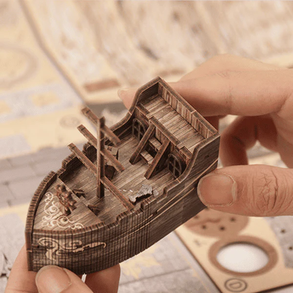 Riddle on the Seabed Book Nook Game