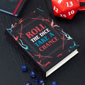 Roll the Dice Take a Chance Book Shaped Storage Box
