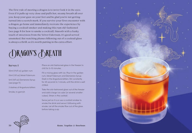 Romantasy Cocktails: 60 spicy and sweet drinks to set your heart aflame, for fans of Fourth Wing, When The Moon Hatched and A Court of Thorns and Roses