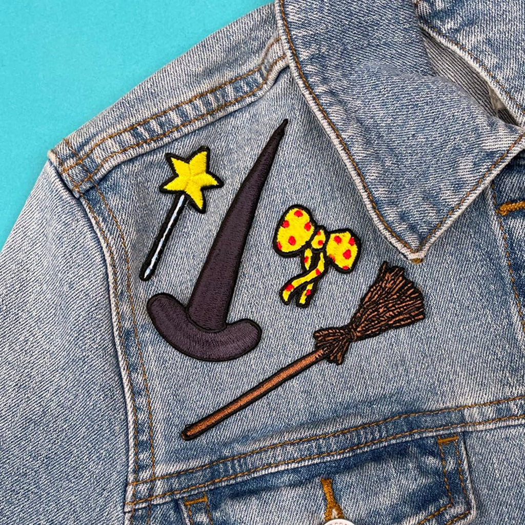 Room On The Broom Sew On Patch Set