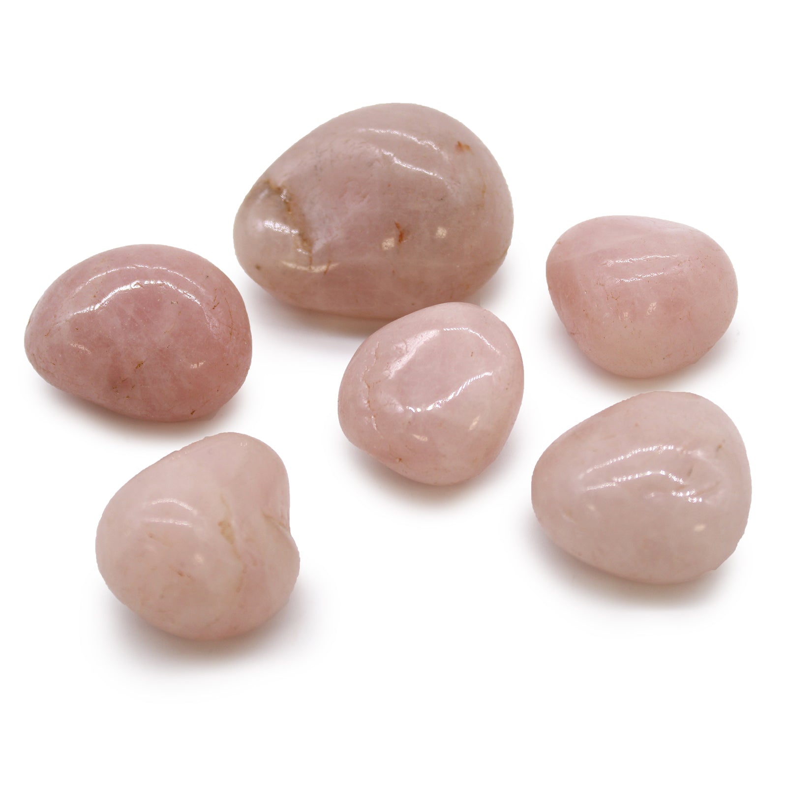 Large African Tumble Stones - Rose Quartz From Witch, Please!
