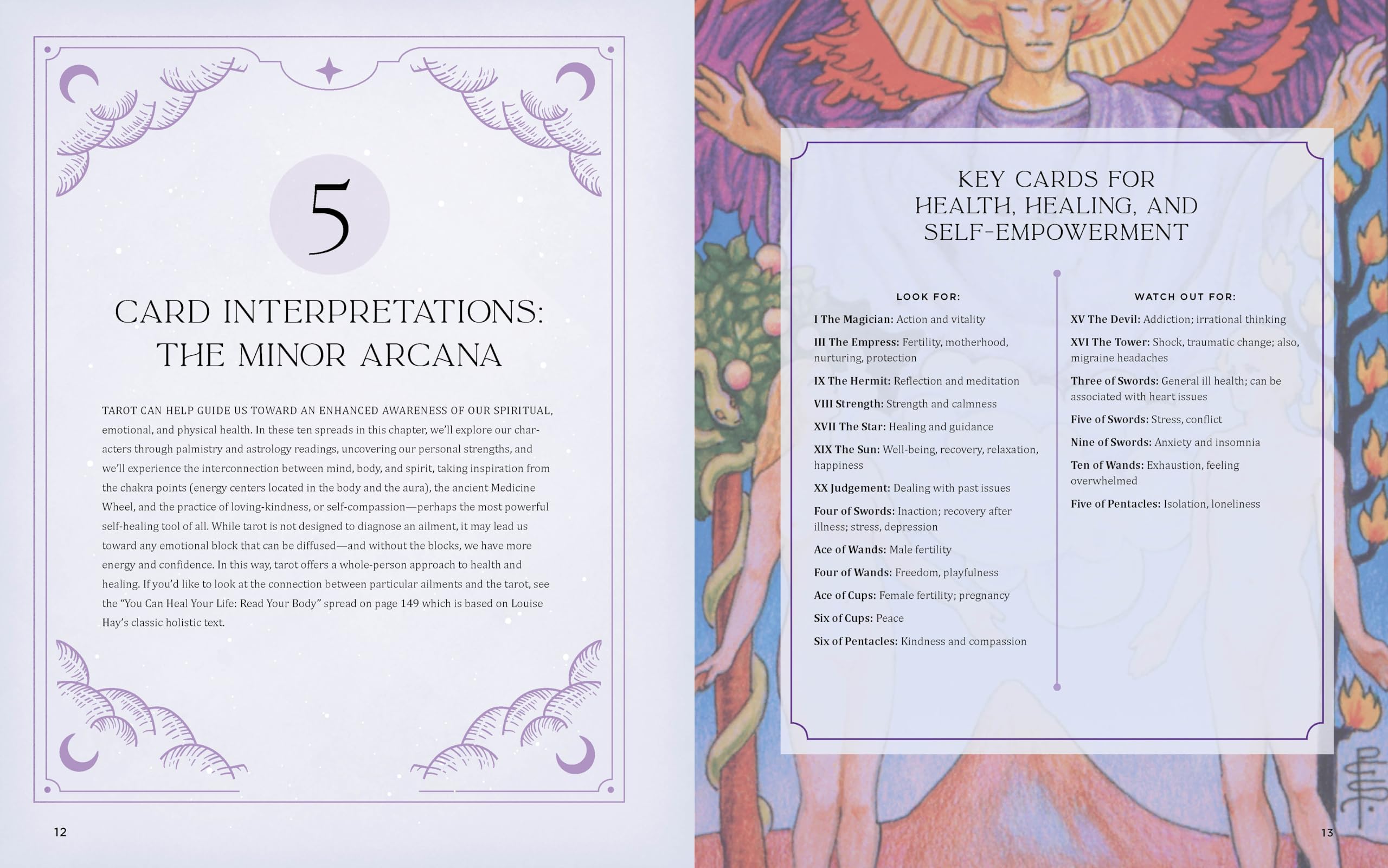 Sacred Art of Tarot : An Essential Guide for Reading the Cards to Enhance Your Intuition and Reveal Life’s Meanings