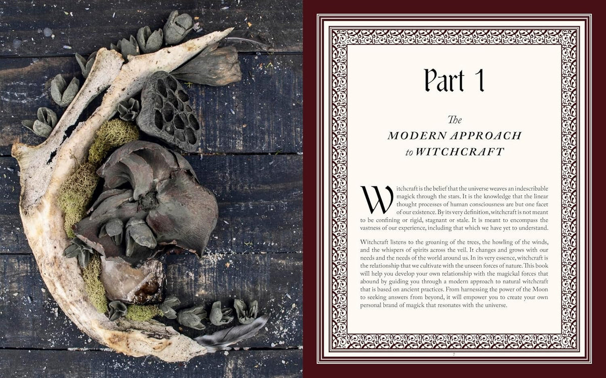 Sacred Art of Witchcraft: An Essential Guide to Rituals Spells & Practices for a Magickal Year Hardback Book