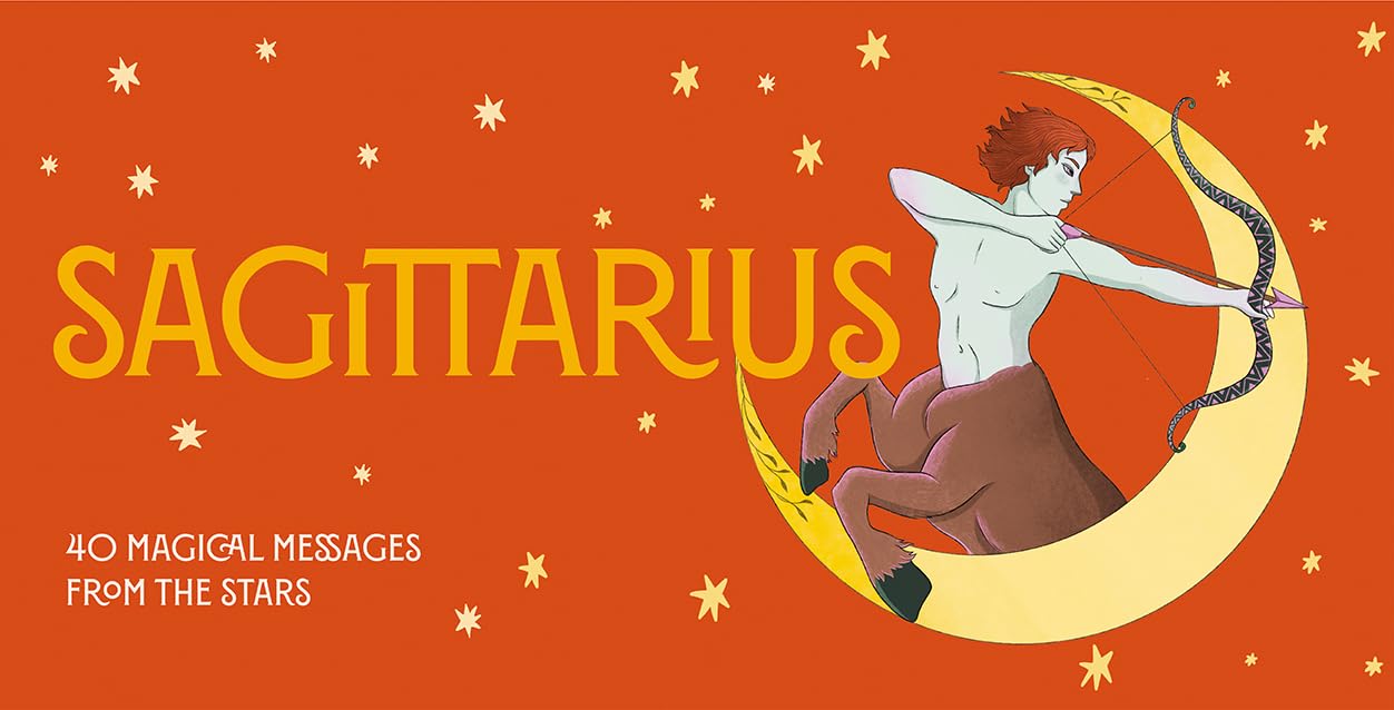 Sagittarius Pocket Zodiac Cards : 40 Magical Messages from the Stars - Sold by Witch, Please!