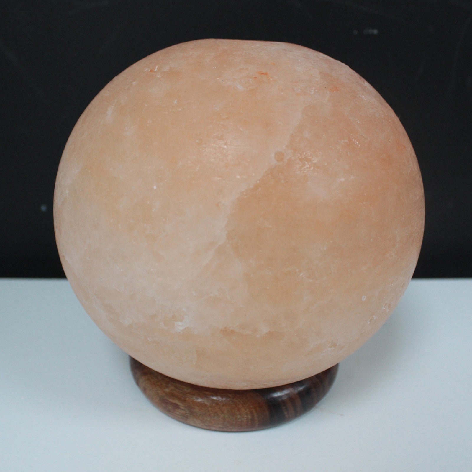 Salt Lamp Ball - Big Wooden Base From Witch, Please!