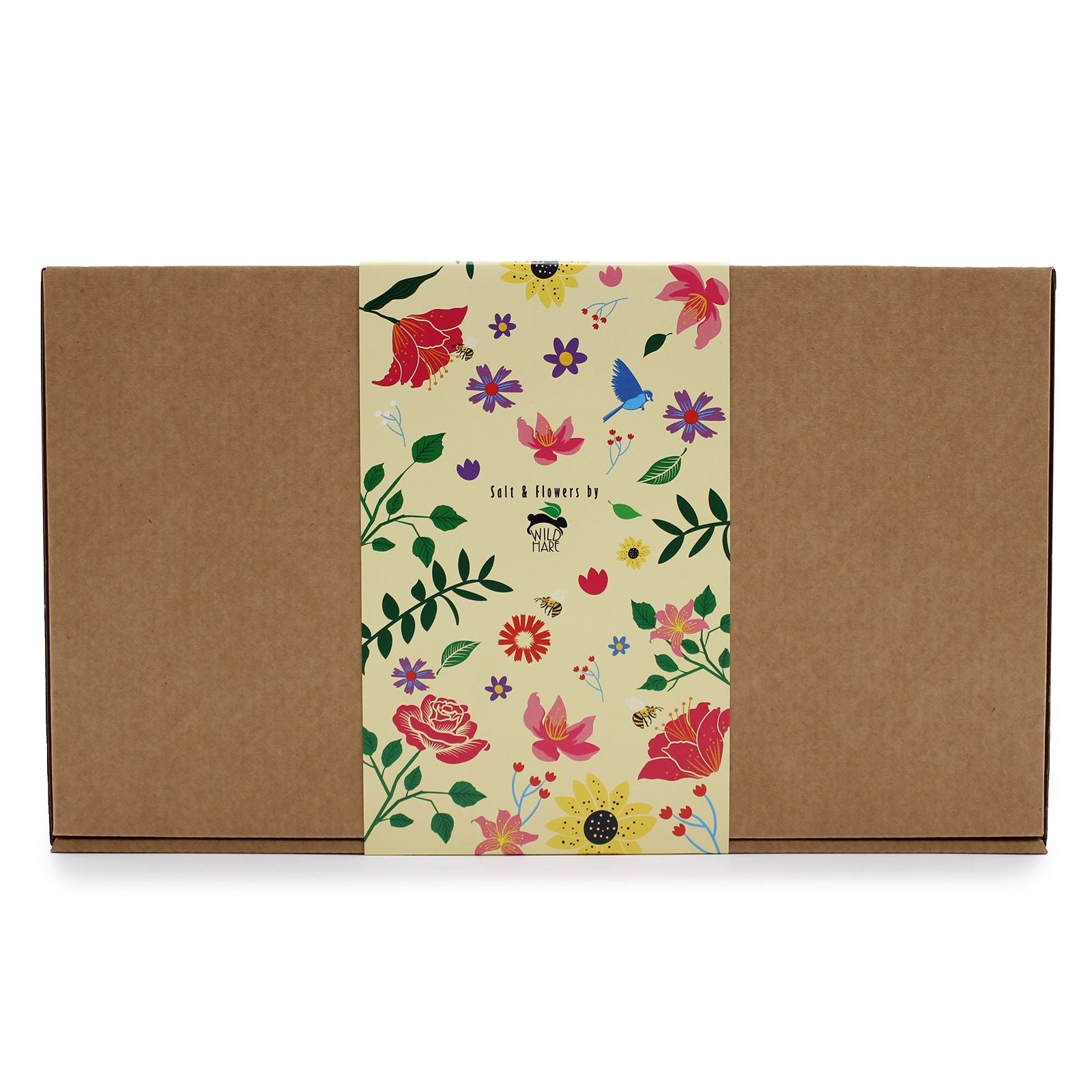 Salt Soak Gift Set - Total Detox - Wild Hare Salt & Flowers Sets