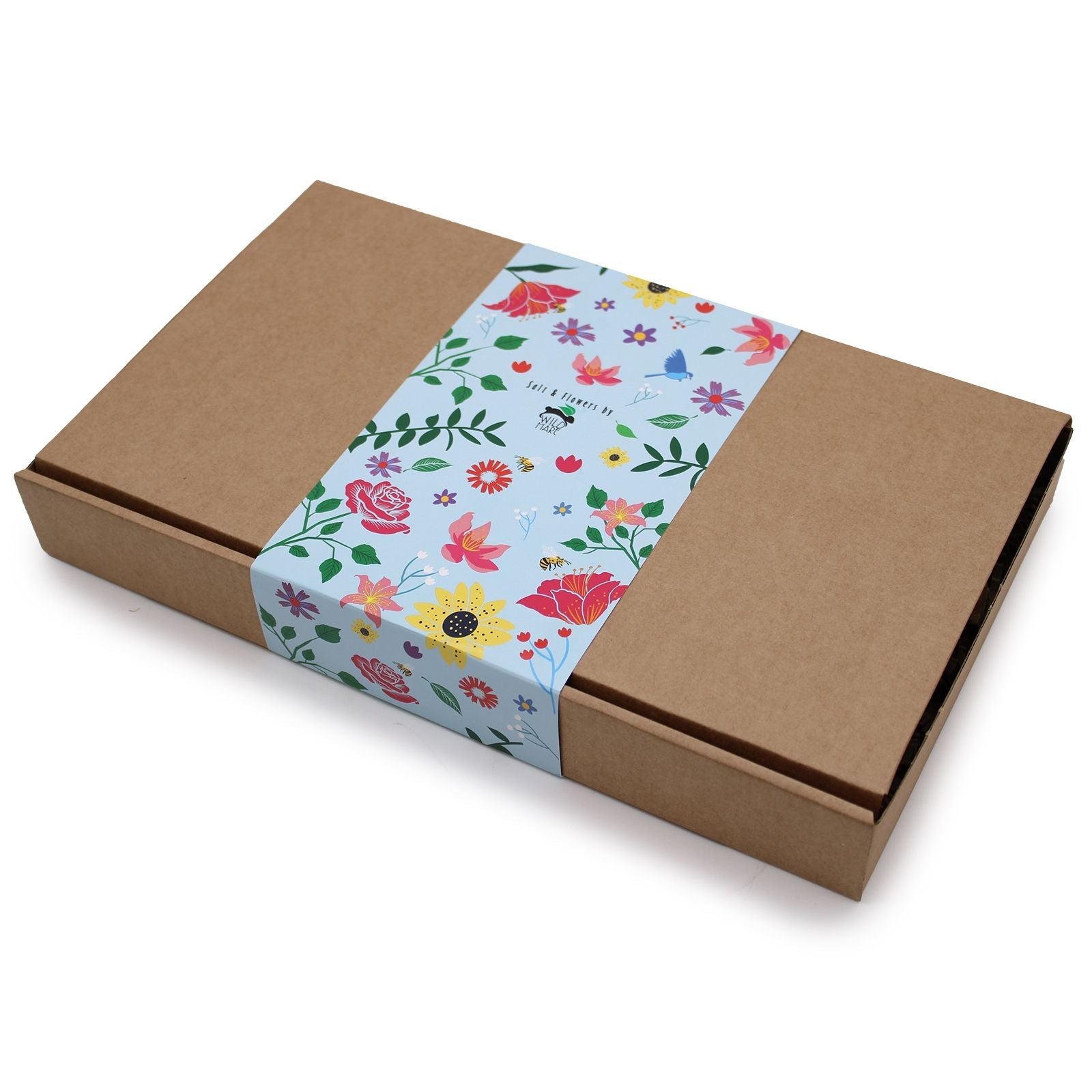 Salt Soak Gift Set - Total Unwind - Wild Hare Salt & Flowers Sets