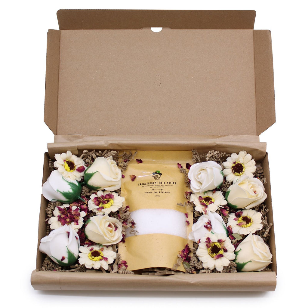 Salt Soak Set - Cold & Flu - Wild Hare Salt & Flowers Sets