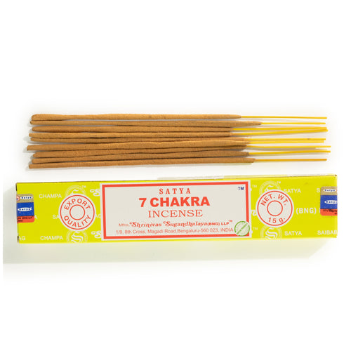 Satya Incense 15gm - 7 Chakra Sticks