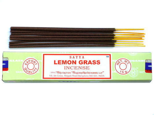 Satya Incense 15gm - Lemongrass Sticks