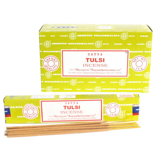 Satya Incense 15gm - Tulsi Sticks