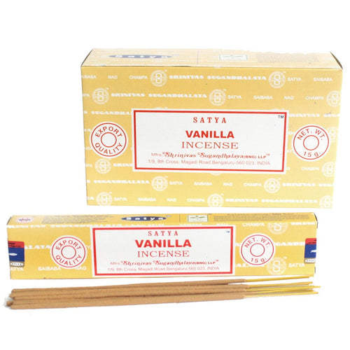 Satya Incense 15gm - Vanilla Sticks