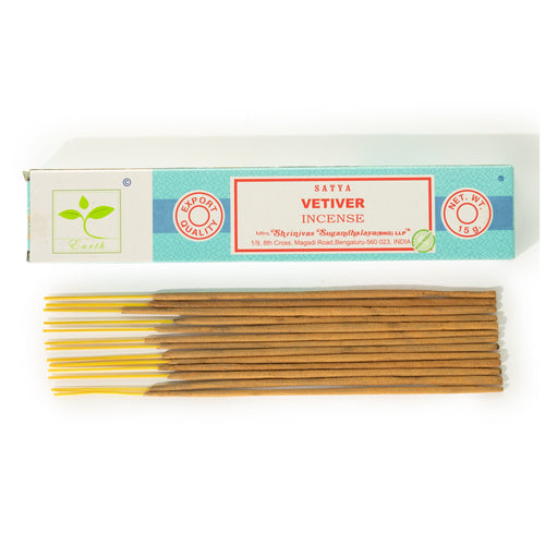 Satya Incense 15gm - Vetiver Sticks