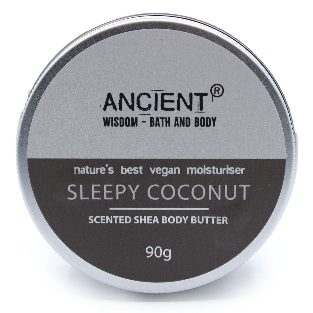 Scented Shea Body Butter 90g - Sleepy Coconut - Scented Shea Body Butter - 90g