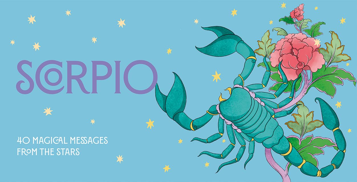 Scorpio Pocket Zodiac Cards : 40 Magical Messages from the Stars - Sold by Witch, Please!